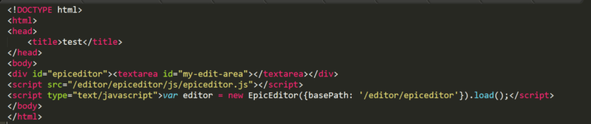 Epiceditor – Cross-Site Scripting – BadCode